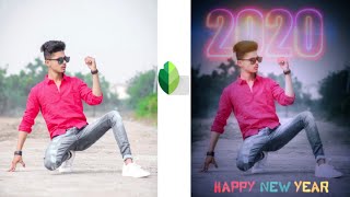 Snapseed Happy New Year 2020 Photo Editing | Snapseed best tricks ||  Snapseed Dark Tone Effect screenshot 4