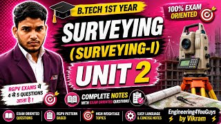 Surveying #Oneshort Notes unit 2 #Civil Engineering & Mechanic