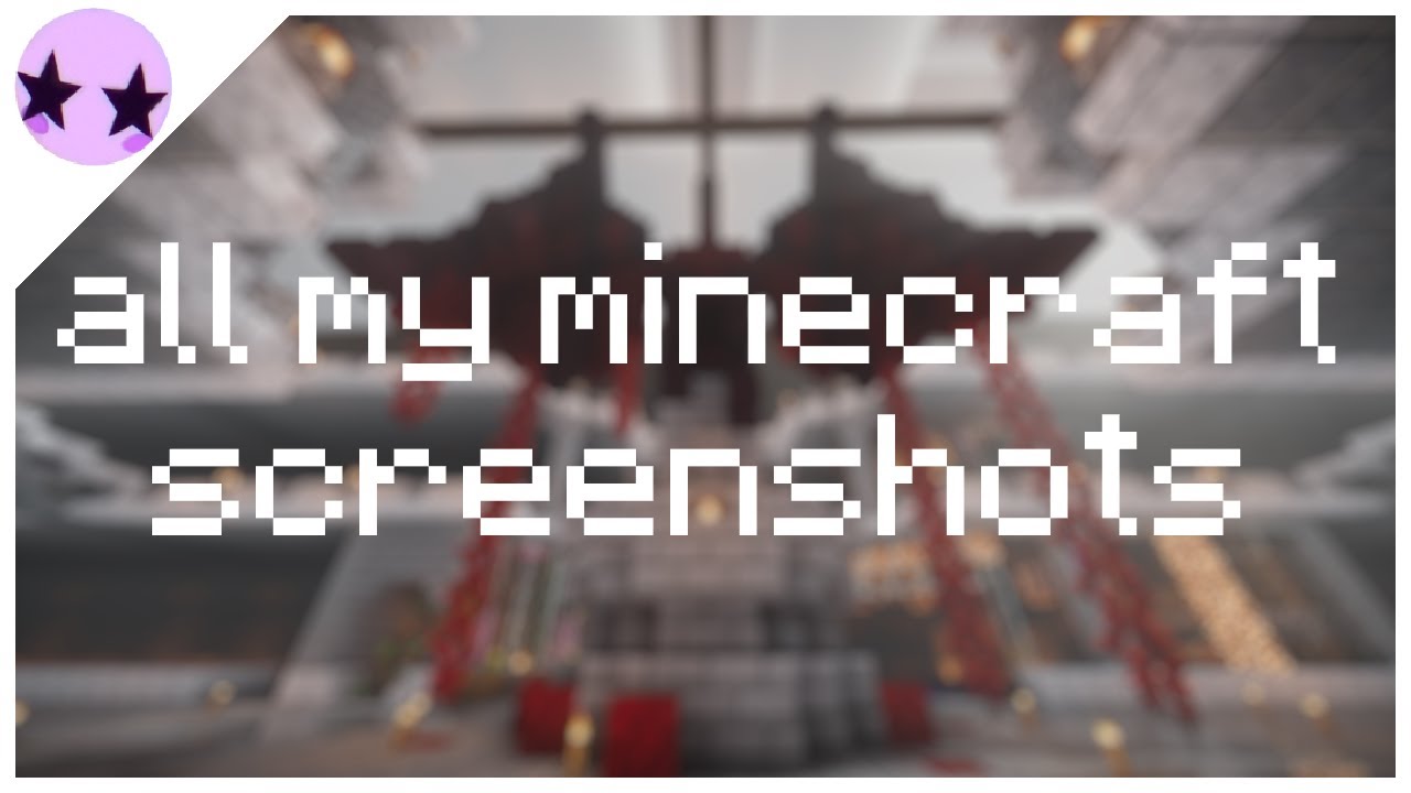 All My Minecraft Screenshots (2021-2022)
