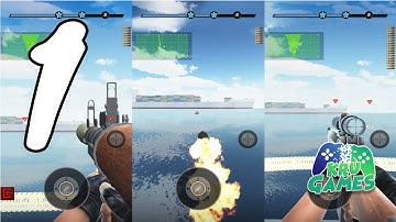 Defense Ops on the Ocean: Fighting Pirates Gameplay Walkthrough #1 (Android, IOS)