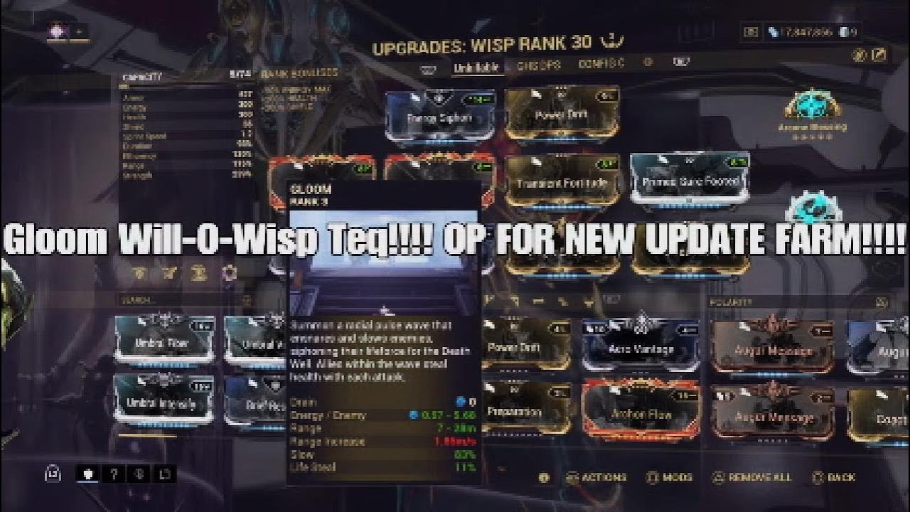 Citrine's Last Wish Farm Why Wisp Prime Is Going To Be The BEST!! 