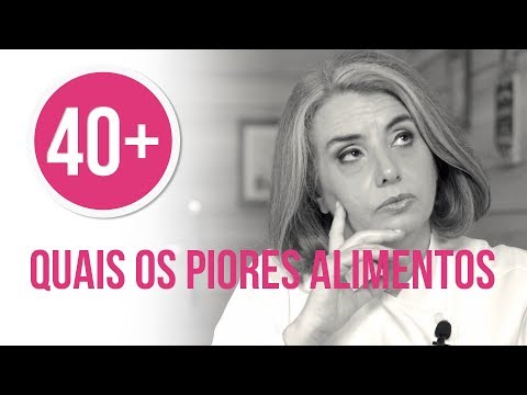 Vídeo: Quais Alimentos Não Devem Ser Consumidos Após 45 Anos