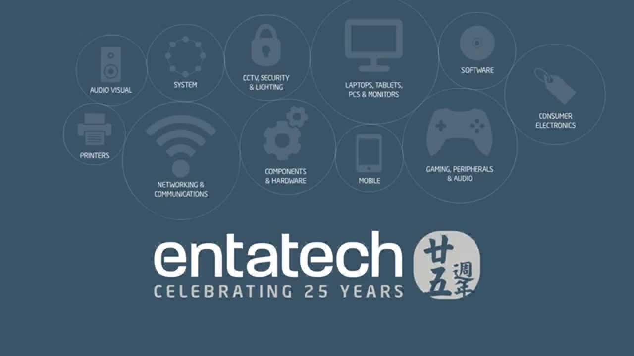 Entatech Celebrate 25 years in business.