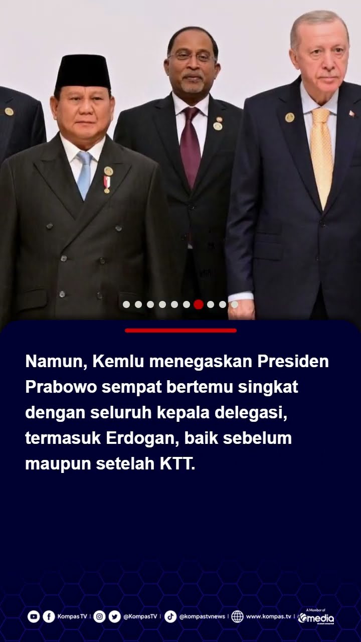 Erdogan Keluar Ruangan saat Prabowo Pidato di KTT D-8, Ini Penjelasan Kemlu #prabowo #erdogan