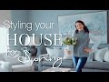 STYLING YOUR HOME FOR SPRING | INTERIOR DESIGN IDEAS & INSPIRATION