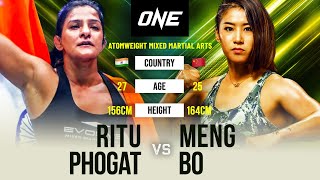 Ritu Phogat vs. Meng Bo | Full Fight Replay