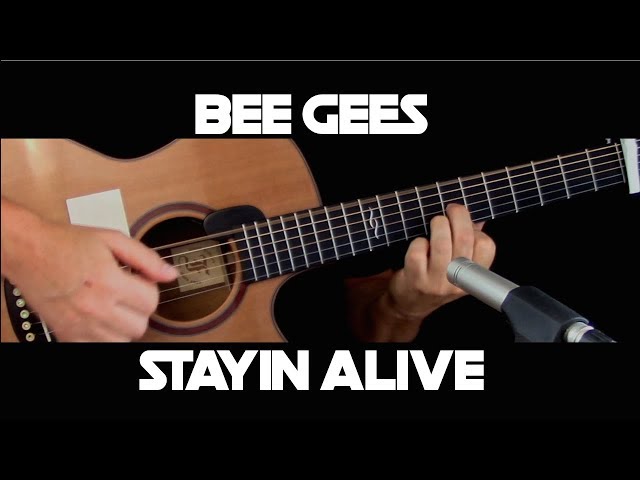 Kelly Valleau - Stayin Alive (Bee Gees) - 指弹吉他