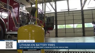 BA fire department testing new tool to fight lithium-ion battery fires better