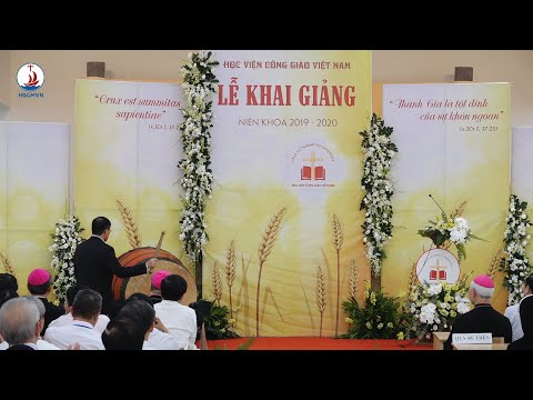 Video Nghi thức Khai Giảng Học Viện Công Giáo Việt Nam - YouTube