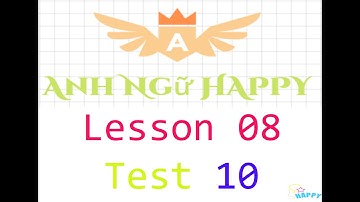 [Lesson 08] Listening TOEIC TEST 10 with HAPPY | Full HD | Transcript and Answer Key