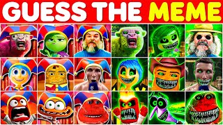 Guess The Meme Inside Out 2, Memes Sing Tadc Zoonomaly Theme Song...