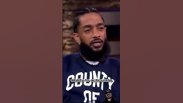 Nipsey Hussle: The Power of Words! 🗣💎 #TMC