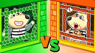 How to Escape from the Food Prison🌭The Unhealthy Jail Cell | Educational 2D Animation