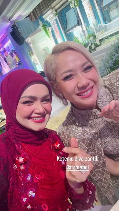 Dua Diva Hebat Ketika Bertemu | DS Siti Nurhaliza Bersama Bunga Citra Lestari