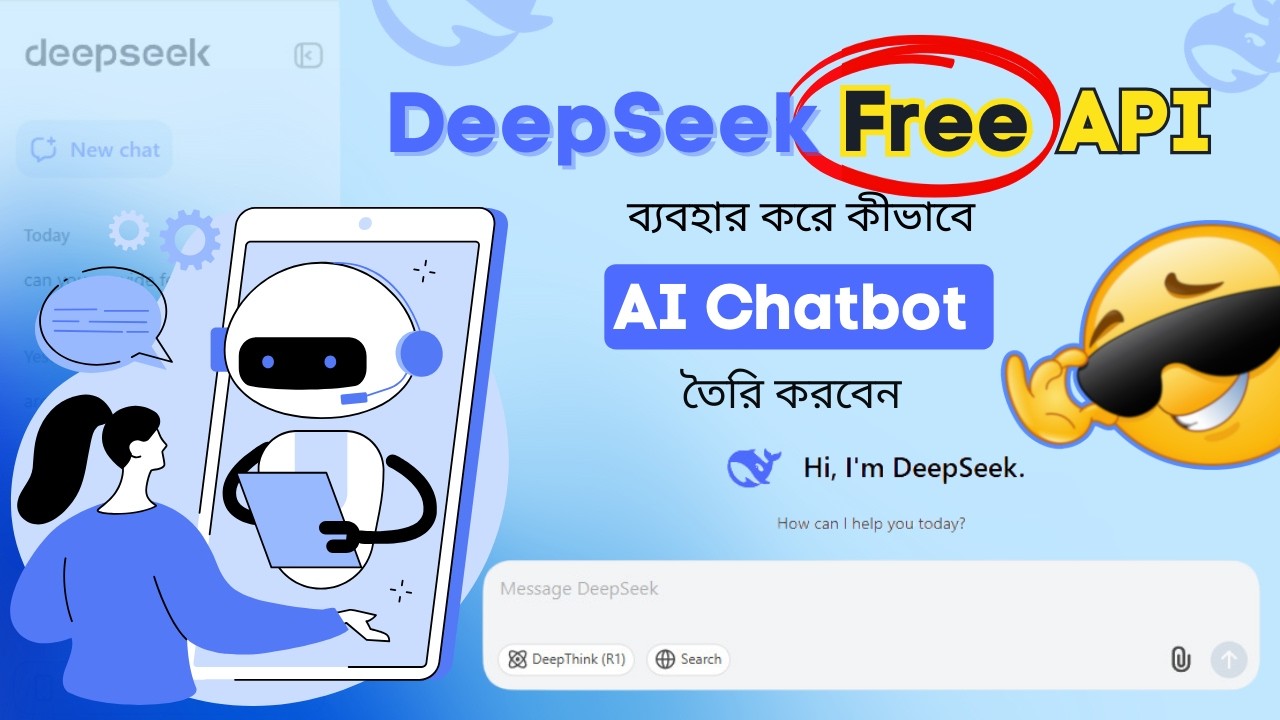 How to Create AI Chatbot Using DeepSeek Free API 2025 - YouTube