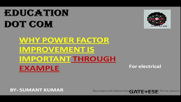 power electronic: why need power factor improvement, TCR, TSC, STATIC VAr COMPENSATOR