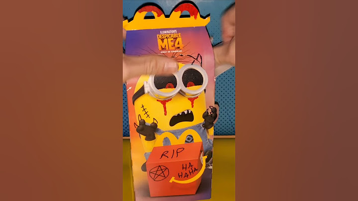 Do NOT Order The Despicable Me 4 McDonald's Happy Meal at 3AM