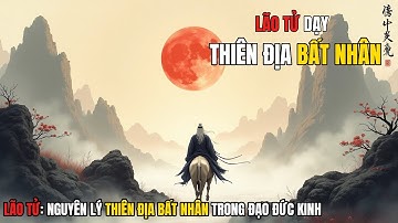 Lão Tử Dạy: Nguyên Lý Thiên Địa Bất Nhân Trong Đạo Đức Kinh Là Gì?| Tinh Hoa Đạo Gia & Triết Lý Sống