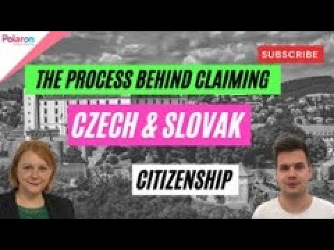 The Process Behind Claiming Czech & Slovak Citizenship