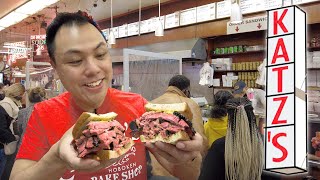 Katz's Deli  a $50 NYC Feast | Pastrami on Rye, Latkes, Matzo Ball Soup, and more...