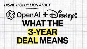 Disney Just Spent $1 Billion On OpenAI! Now You Can Put Mickey Mouse, Darth Vader In Sora AI Videos
