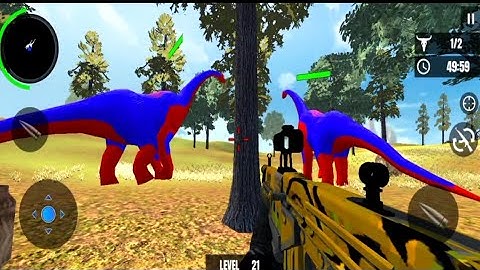 wild dino hunting zoo hunter game android gameplay part - 6