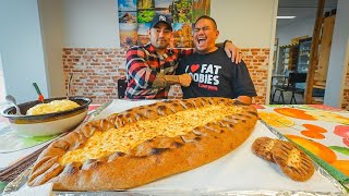 17 EGGS + 2 LBS BUTTER | Finland's Biggest Pastry | 13,000 Calories @natefiggs 