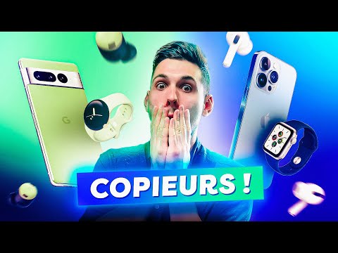 Google VS Apple - La GUERRE est DÉCLARÉE (Android 13, Pixel 6a & 7, Watch,..)