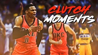 Russell westbrook 2017 - clutch moments ᴴᴰ