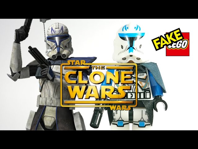 Fake Lego Captain Rex Clone Wars Custom Minifigure by SY916 