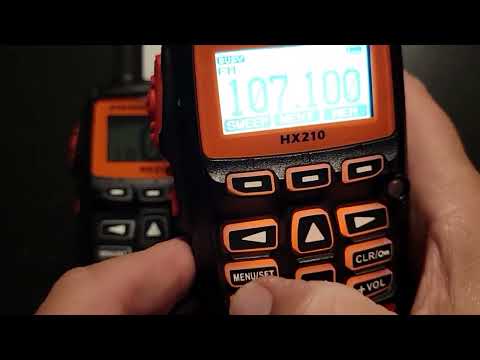 MRC - Radio Basic Operations - HX210