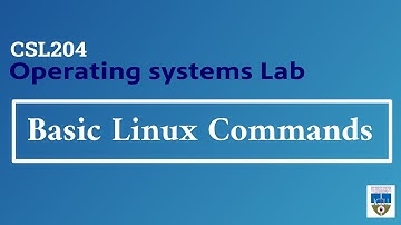 KTU | CSL204 | Operating Systems Lab - Basic Linux Commands
