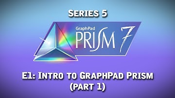 GraphPad Prism Tutorials E1 - Intro to GraphPad Prism (Part 1)