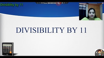 Divisibility Rule of 11