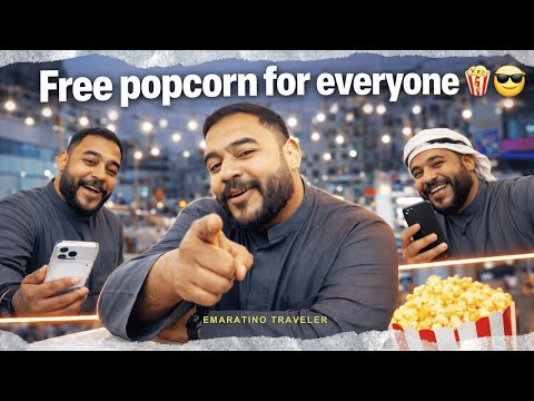 Giving Away FREE Popcorn in Public (Gone Right )
