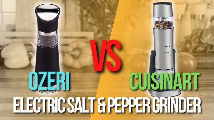 Battery Operated Salt and Pepper Mill Set – Latent Epicure