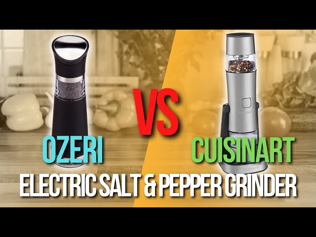 ✓Cuisinart SG-3 Mill VS Ozeri Graviti Pro Electric Pepper Grinder