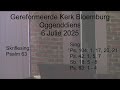 6 Julie 2025 Oggenddiens 6 Julie 2025 Oggenddiens