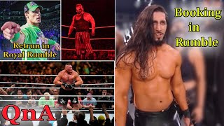 Mustafa Ali Ki Royal Rumble me Booking, John Cena & Brock Return, Fiend & More | QnA