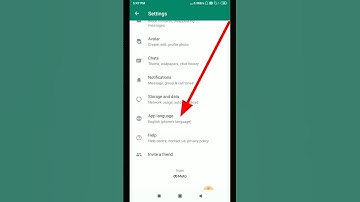 WhatsApp App Languages | How To Change Language In WhatsApp | Whatsapp Me Bhasha Kaise Badle #shorts