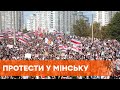 Протесты в Беларуси. Минск выходит на масштабный марш за освобождение политзаключенных