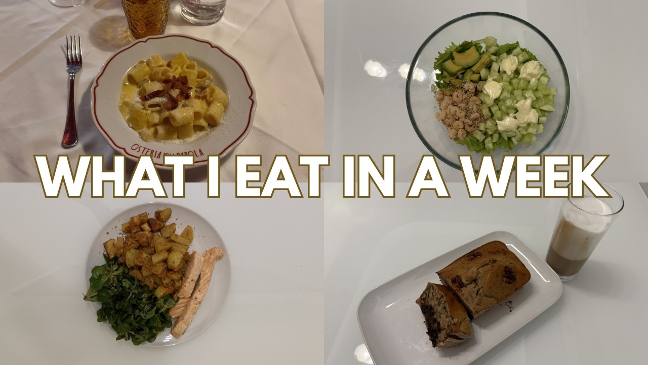 COSA MANGIO IN UNA SETTIMANA 🍴ricette veloci e facili