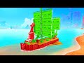 BUILD WORLDS BIGGEST BOAT CHALLENGE! (Trailmakers)