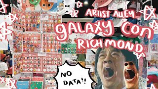 surviving on no data😵‍💫 at Galaxycon Richmond Artist Alley 2024