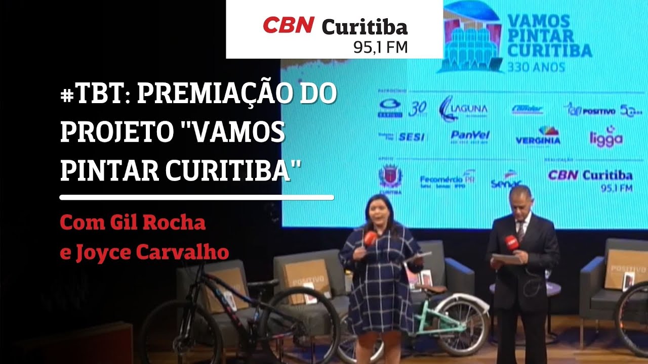 #TBT CBN Curitiba: Gil Rocha e Joyce Carvalho juntos na premiação do ...