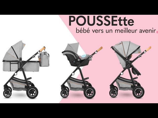 When you're a mom, you have to have the Poussette 3 en 1 Amber Lionelo 