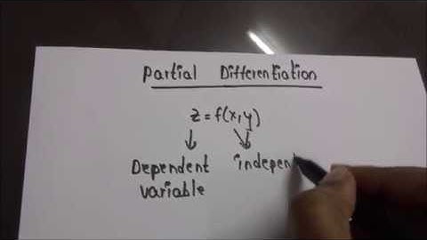 Partial derivatives//Introduction to Partial differentiation  | M1 | B.TECH | JNTU