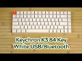 Розпаковка Keychron K3 84 Key Gateron Blue WL UA White USB/Bluetooth