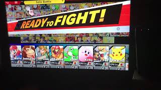 The Perfect attendance crew fight (Super Smash Bros. Ultimate)
