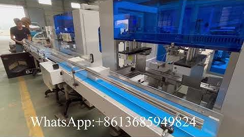 High speed fully automatic 300mm two color printing napkin tissue machine wtih full embossing